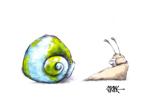Covid snail