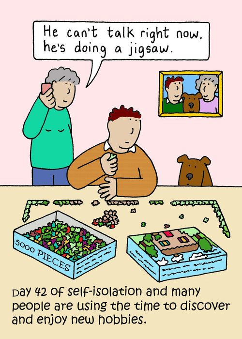 Day 42 of self-isolation and many people are using the time to discover and enjoy new hobbies.