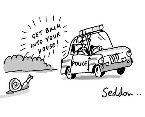 Get Back In Your House!