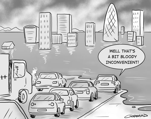 "Well that's a bit bloody inconvenient!"