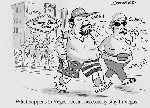What happens in Vegas doesn't necessarily stay in Vegas.