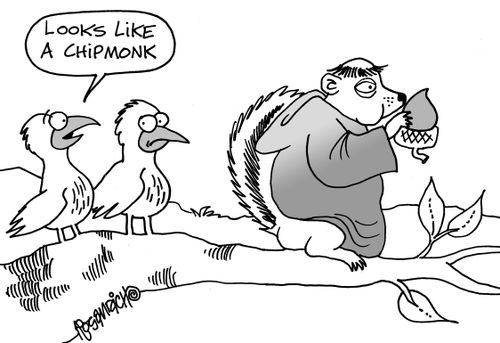 "Looks like a chipmonk."