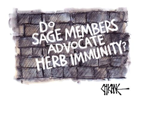 Do Sage Members Advocate Herb Immunity?