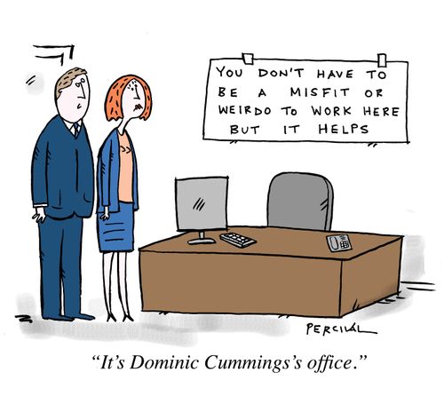 "It's Dominic Cummings's office."
