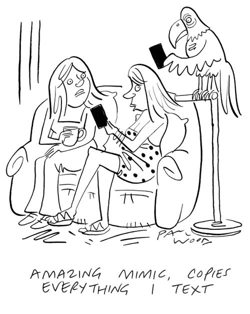 "Amazing mimic, copies everything I text."