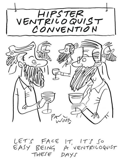 Hipster Ventriloquist Convention