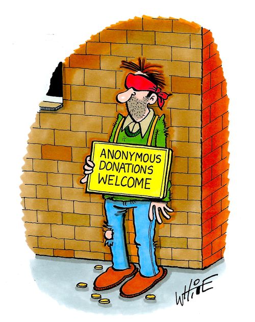 Anonymous Donations Welcome...