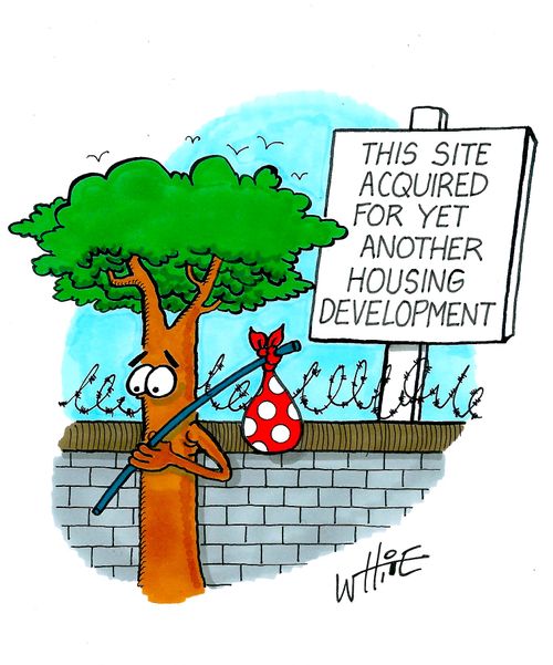 This site acquired for yet another housing development.