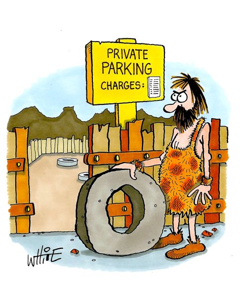 Stone Age Private Parking...