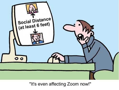 "It's even affecting Zoom now!"