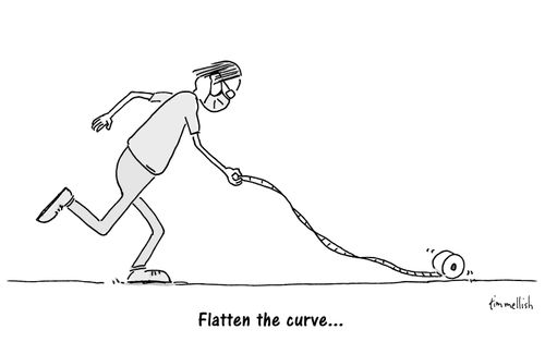 Flatten the curve. . . 