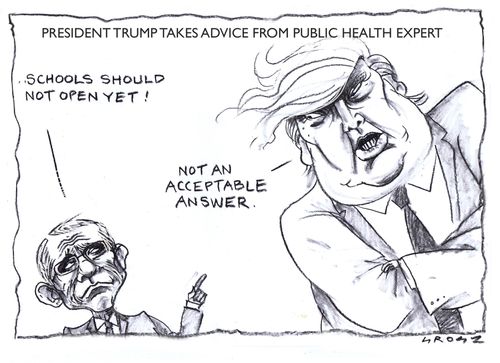 President Trump Takes Advice From Public Health Expert