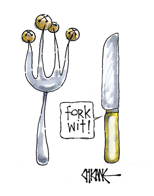 "Fork wit!"