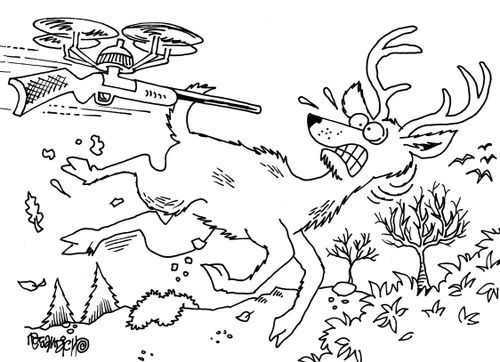 Drone Deer Hunter