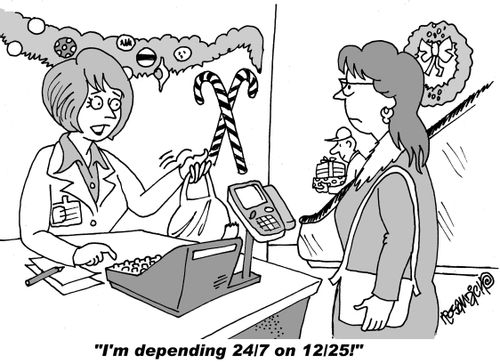 "I'm depending 24/7 on 12/25!"
