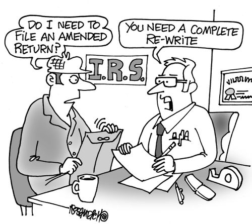 "Do I need to file an amended return?"