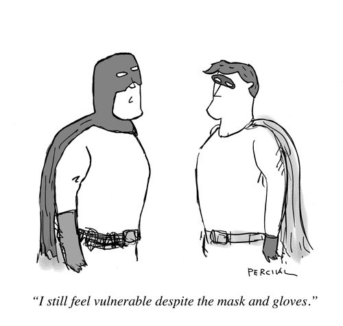 "I still feel vulnerable despite the mask and gloves."