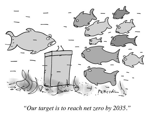"Our target is to reach net zero by 2035."