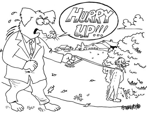 "Hurry up!!!"