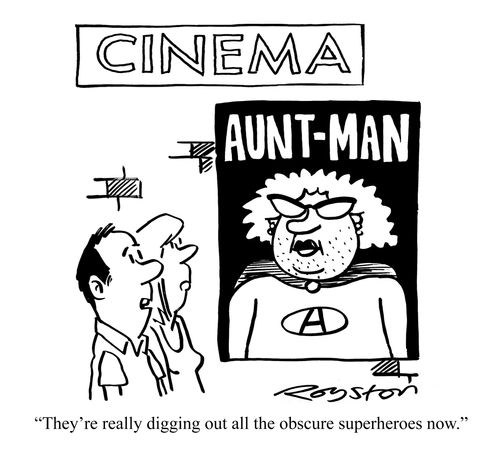 "They're really digging out all the obscure superheroes now."