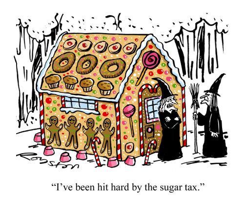 "I've been hit hard by the sugar tax."