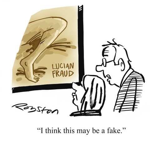 "I think this may be a fake."