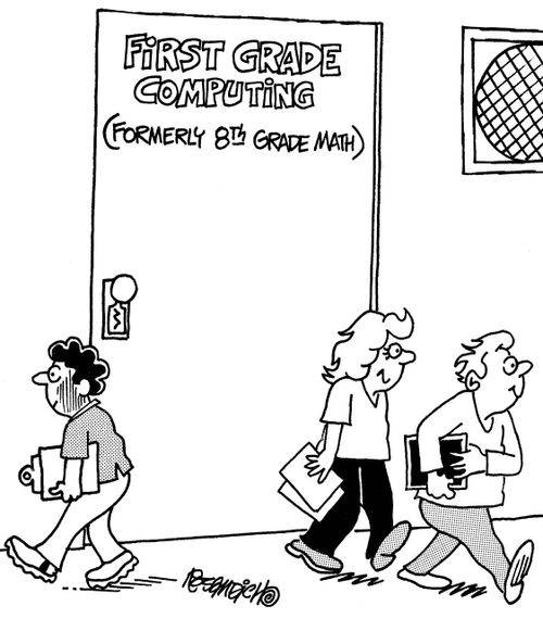First Grade Computing (Formerly 8th Grade Math)