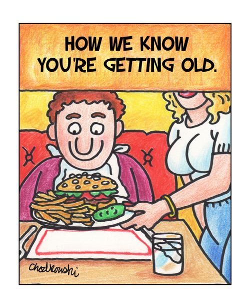 How We Know You're Getting Old