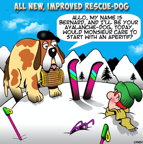 All new, improved rescue-dog.
