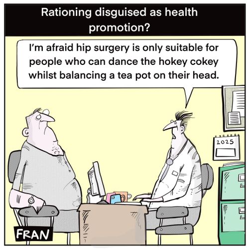 Rationing disguised as health promotion?
