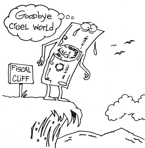 "Goodbye cruel world."