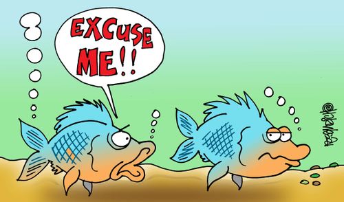 "Excuse me!!"
