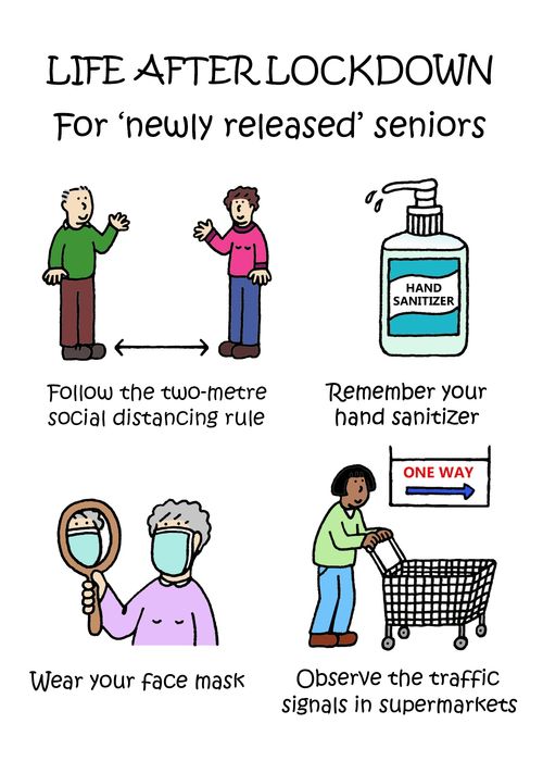 Life After Lockdown for 'newly released' seniors...