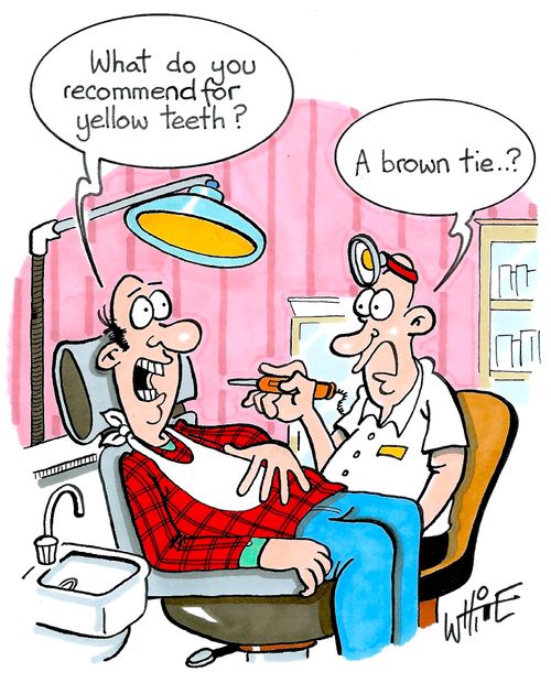 "What do you recommend for yellow teeth?"