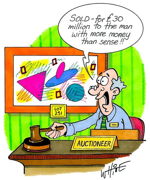 "SOLD -  for £30 million to the man with more money than sense!!"
