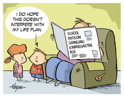 "I do hope this doesn't interfere with my life plan."