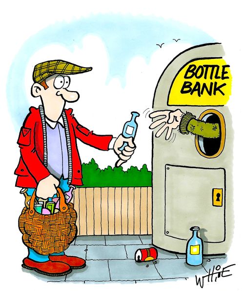 Bottle Bank. . .