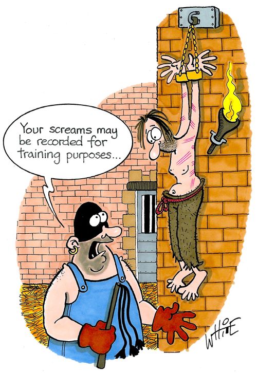 "Your screams may be recorded for training purposes. . ."