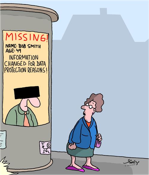 Missing!. . . Information Changed For Data Protection Reasons!