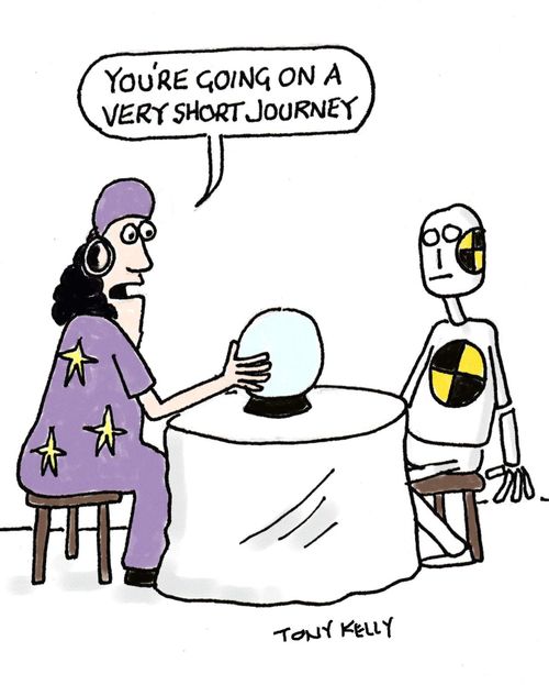 "You're going on a very short journey."