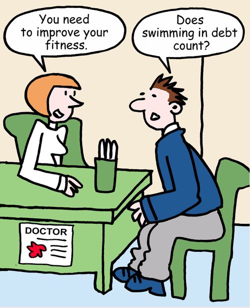 "You need to improve your fitness." 