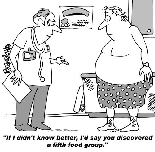 "If I didn't know better, I'd say you discovered a fifth food group."