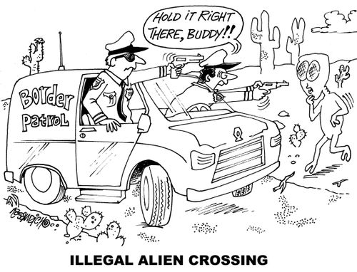 Illegal Alien Crossing