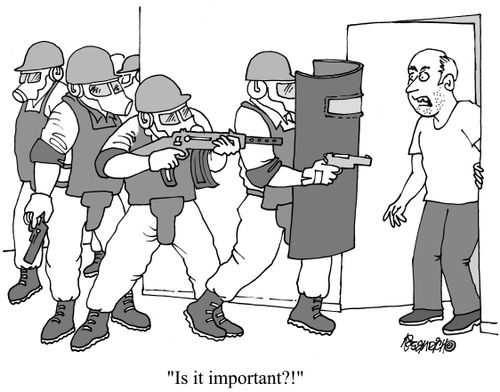 "Is it important?!"