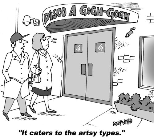 "IT caters to the artsy types."