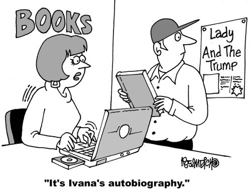 "It's Ivana's autobiography."