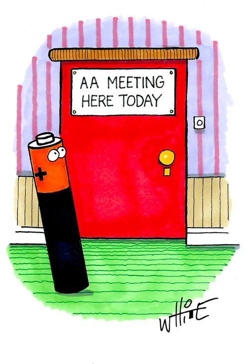 AA Meeting Here Today