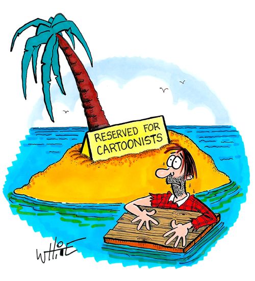 Reserved for Cartoonists