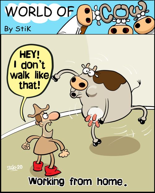 "Hey! I don't walk like that!"