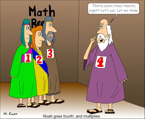 Noah goes fourth, and multiplies.